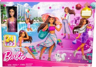 Obrázok produktu pre Mattel Barbie Módny adventný kalendár 2023 HKB09