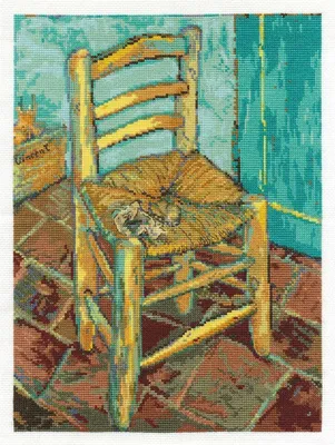Immagine prodotto di Set per punto croce DMC "Sedia secondo Vincent van Gogh" 23x31 cm