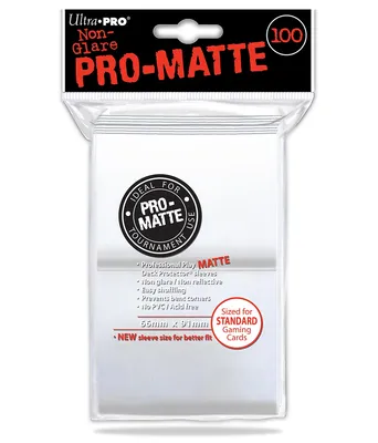 Produktbild von Ultra Pro Pro Matte Kartenhüllen 100 Einheiten Durchsichtig Durchsichtig One Size