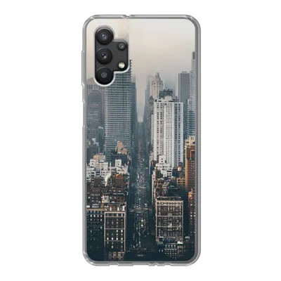 Produktbild von MuchoWow® Handyhülle Schutzhülle Hülle für Samsung Galaxy A32 5G Skyline von New York Silikon Softcase Handy Hülle - Softcase
