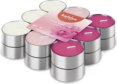 Image de 144 bougies chauffe-plat parfumées à l'orchidée (3 heures)
