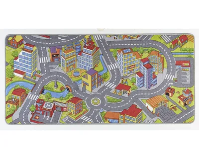 Zdjęcie produktu dla Hanse Home Play Kinderteppich Smart City Grau