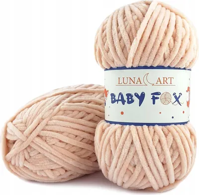 Zdjęcie produktu dla Włóczka Luna Art Baby Fox 100-42 / blada brzoskwinia