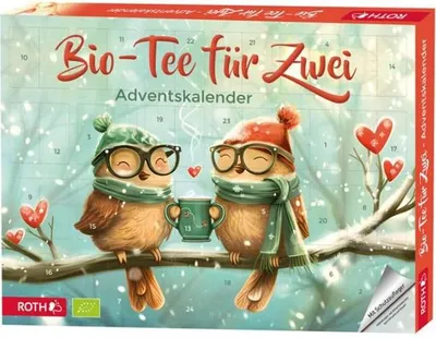 Produktbild von Roth Bio-Tee-Adventskalender für Zwei