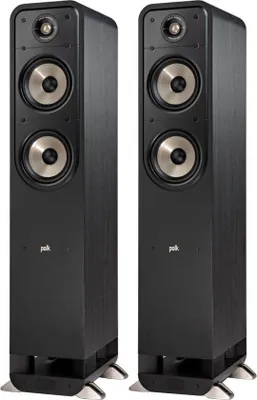 Produktbild von Polk Audio S55e Passiver Full Range Standlautsprecher, weiß
