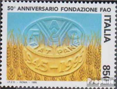 Produktbild von Briefmarken Italien 1995 Mi 2407 (kompl.Ausg.) postfrisch Welternährungsorganisation