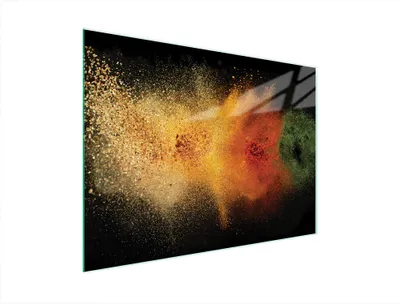 Produktbild von Glasschneidebrett 40x30 Gewürze