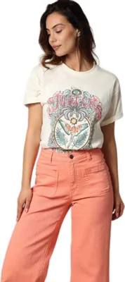 Produktbild von Deeluxe Summdays Kurzarm-t-shirt Weiß M Damen Weiß M