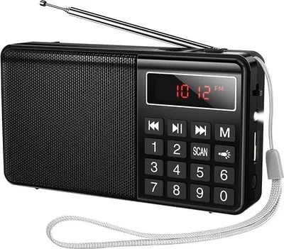 Immagine prodotto di Radio portatile Hoco HI50 nero
