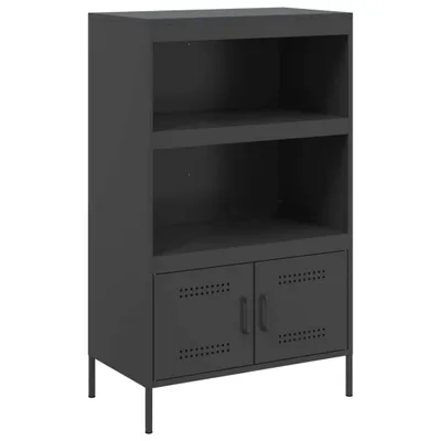Immagine prodotto di Credenza Nera 68x39x113 cm in Acciaio