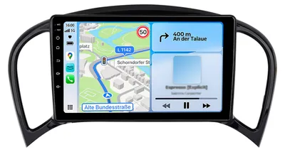 Immagine prodotto di Radio 9 pollici 6+128 GB Android Autoradio per Nissan Juke 2010-2014 Wireless CarPlay Android Auto 4G WiFi Navigazione GPS 8 core RDS DSP DAB+ Bluetooth