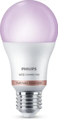 Produktbild von Philips Hue Lampe 8 W (entspr. 60 W) A60 E27 x2, Wi-Fi/Bluetooth, Wi-Fi 4 (802.11n), 802.11b, 802.11g, LED, E27, A60, A-Form