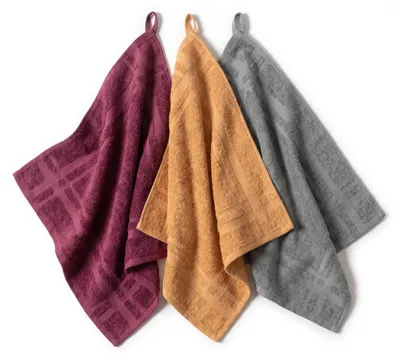 Küchentücher 3er-Set, 100% Baumwolle, 50x50 cm, super saugfähig