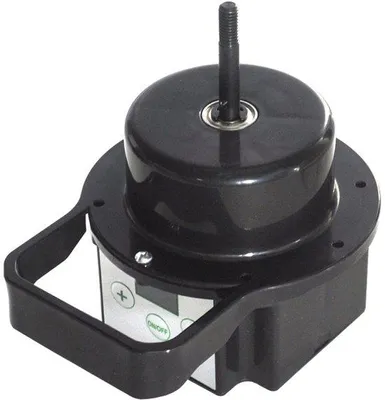 Zdjęcie produktu dla Elektryczny wentylator podłogowy, silnik stałoprądowy, 12 V, czarny, 40 mm