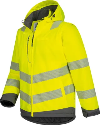 Produktbild von Warnschutzjacke ANDOMAR Gre L gelb/grau