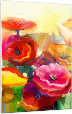 Produktbild von Bilder auf glas - Einteilig - Blumen Frühling Flora Garten - 50x70cm - Glasbilder - Wandbilder - Bilder - Wanddekoration aus Glas - Glas Bilder - Wandbild auf Glas - GPA50x70-2877