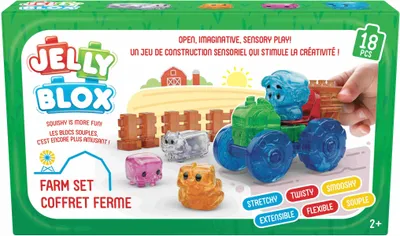 Obrázok produktu pre Gra Jelly Blox Klocki Konstrukcyjne Farma Zestaw