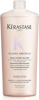 Immagine prodotto di Kerastase Gloss Absolu Hydra Glaze, shampoo idratante e lucidante per capelli 1000ml