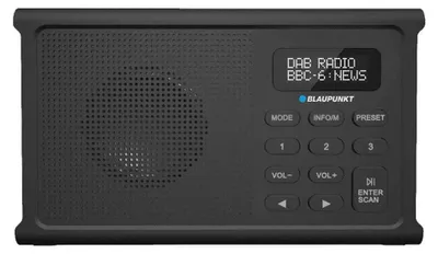 Produktbild von Blaupunkt Dr3bk Tragbares Radio Durchsichtig One Size / EU Plug 220V Durchsichtig One Size