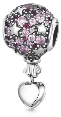 Produktbild von Gnoce Charm funkelnder Luftballon FVC264 Silber