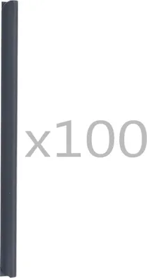 Obrázok produktu pre vidaXL Klipy pre pásky na ochranu súkromia 100 ks. PVC antracit