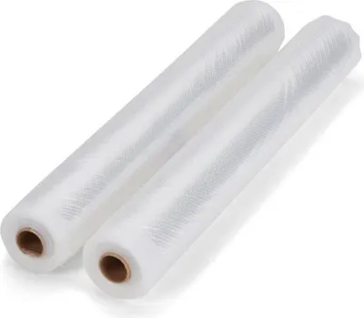 Produktbild von Packung mit 2 rollen 28 cm x 300 cm für vakuumverpackungsmaschinen Livoo DOM505