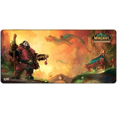 Zdjęcie produktu dla WORLD OF WARCRAFT – podkładka pod mysz „Pandaren with Lanterns” (XL)