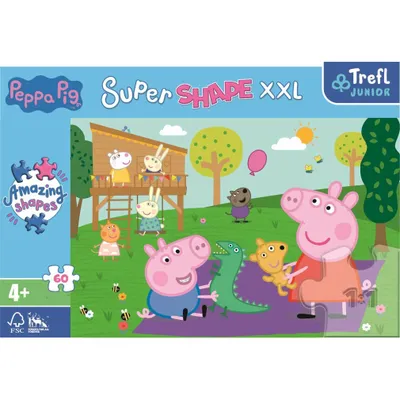 Obrázok produktu pre Trefl 50011, 60 kusov, rozprávky, 4 rok / roky