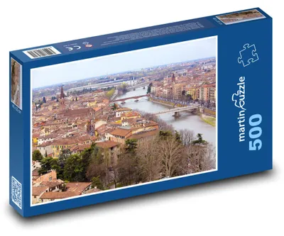 Obrázek produktu pro Puzzle 500 Itálie - Verona - martinpuzzle