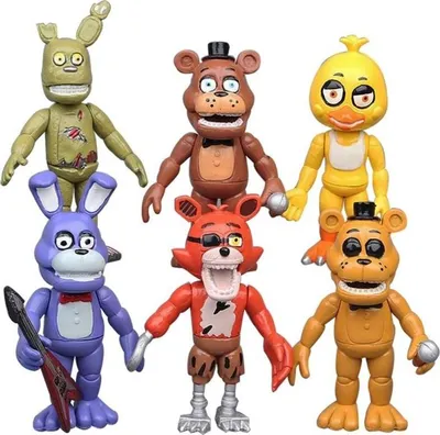 Obrázek produktu pro Figurky Five Nights at Freddy’s Nightmare 6 ks