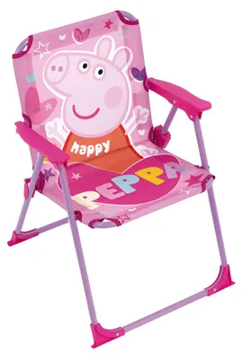 Zdjęcie produktu dla Krzesło kempingowe dla dziewczynki - Prasátko Peppa