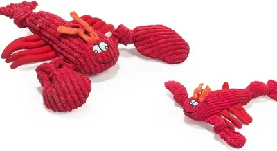 Produktbild von HuggleHounds Hundespielzeug Lobsta Knottie, Größe: L