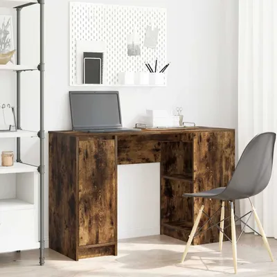 Produktbild von Schreibtisch Räuchereiche 120x42x76 cm Holzwerkstoff - Schreibtische CC32384