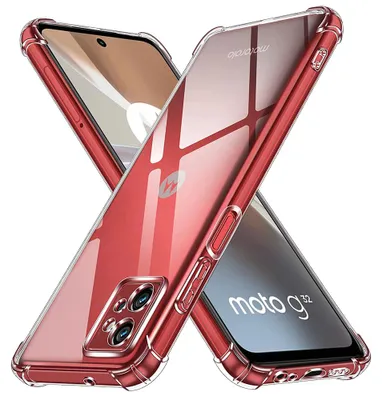 Obrázek produktu pro Anti Shock silikonové pouzdro pro Motorola Moto G32 - Transparentní ochrana KP30016