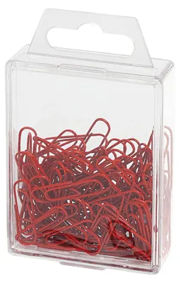 Immagine prodotto di Graffette WEDO, plastificate, lunghezza: 27 mm, rosse