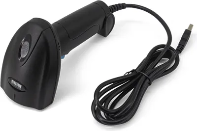 Obrázek produktu pro 1D čtečka čárových kódů Ruční USB kabelová čtečka čárových kódů Ruční spouštění / automatické kontinuální skenování Podpora papírového kódu Kompatibilní s Windows Android Mac pro supermarkety Maloobchodní prodejny Knihovny Logistika Sklady
