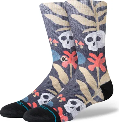 Produktbild von Stance TROPISKULL Crew Socken Totenkopf 1 Paar