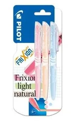 Image de Surligneur effaçable Frixion Light Soft de Pilot, blister de 3 couleurs