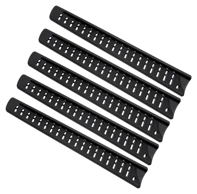 5er Pack Messerschutz für 10 Zoll Brotmesser, PP, Schwarz