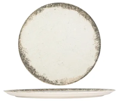 Produktbild von Kütahya Porselen Pizza Teller - Rustiground - Porzellan - 31 cm