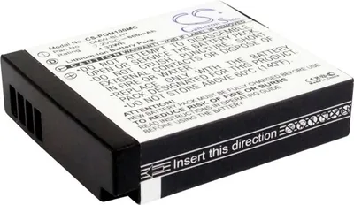 Image de TECHTEK Batterie compatible avec [Panasonic] Lumix DMC-GM1, Lumix DMC-GM1D, Lumix DMC-GM1K, Lumix DMC-GM1KD, Lumix DMC-GM1KEB, Lumix DMC-GM1KK, Lumix