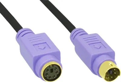 Obrázek produktu pro InLine 13342W, Černá, 2 m, Samec, Samice, 175 mm, 225 mm
