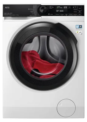 Image de AEG LWR7E70610, remplissage frontal, debout, blanc, gauche, noir, pivotant