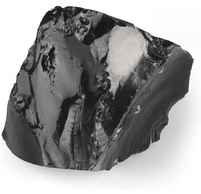 Imagen del producto de Rohstein, cristal de piedra natural, piedra de Reiki, decoración, regalo, obsidiana