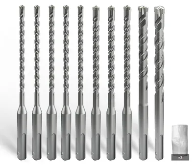 Productafbeelding van Set van 10 SDS Plus Boorbits voor Beton
