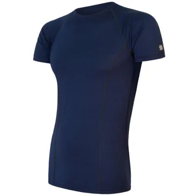 Zdjęcie produktu dla Koszulka Sensor Merino Active męska krótka granatowa wielkość 3XL 22100005-05