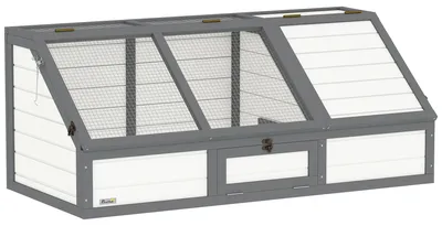 Image de Maison pour tortues - Enclos pour tortues - Habitat extérieur - Terrarium pour reptiles - Enclos pour animaux - Conception avec fond ouvert
