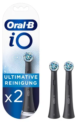 Zdjęcie produktu dla Oral-B iO Ultimate Clean Ultimative, 2 szt., Czarny, Niemcy, Oral-B, iO, Blister