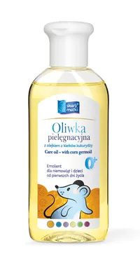 Zdjęcie produktu dla Oliwka z olejkiem z kiełków kukurydzy dla niemowląt i dzieci 200 ml / Skarb Matki