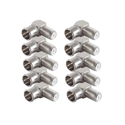Image de 10x F-Quick Adaptateur coudé F mâle vers F femelle